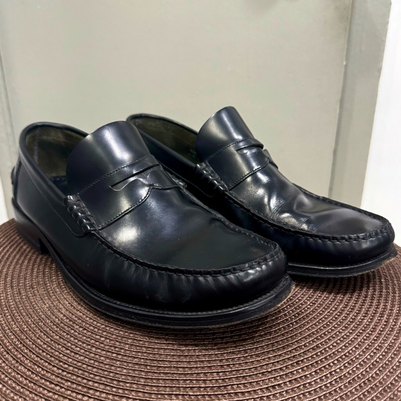 Loake Princeton Polished Leather Penny Loafers